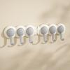 Rotating Row Hooks Self Adhesive Bathroom Hook New Wall Hook Hanger  Corner Storage