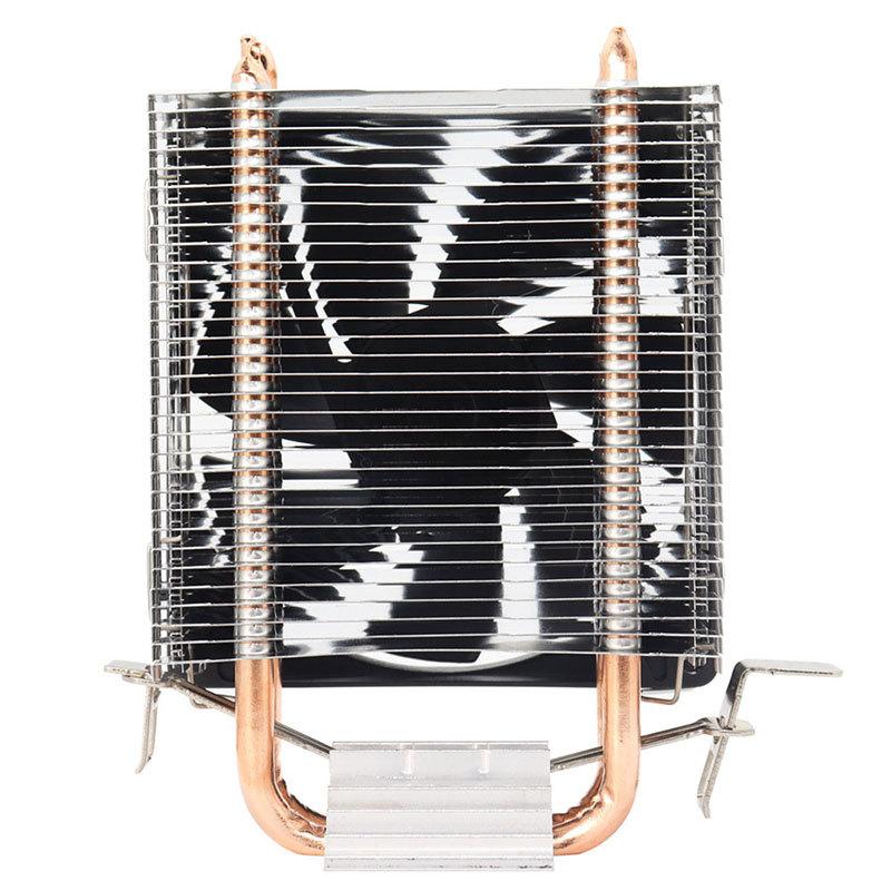 2 Heat Pipes CPU Air Cooler X79 X99 4Pin Processor Cooling Fan For Intel LGA 775 1366 1151 1155 1200 1700 2011 AMD AM3 AM4 AM5