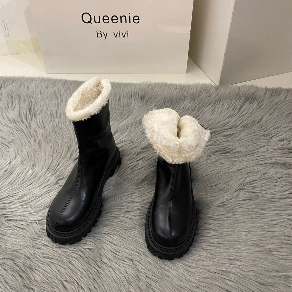 

Женские кожаные водонепроницаемые зимние теплые ботинки на мягкой подошве с мехом, ботильоны до щиколотки на подкладке, нескользящие, для пеших прогулок, повседневные спортивные хлопковые ботинки, ботинки Мартина 40 чёрный