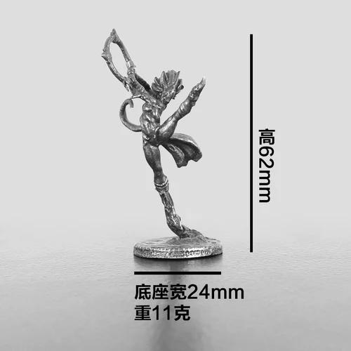 

Mythical Gladiator Mini Sculpture Retro Metal Soldier Model Tabletop Game Chess Decorative Figurines Ornament Crafts Boy Gifts