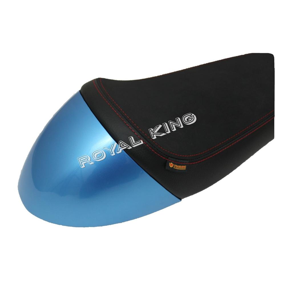 Royal Enfield Interceptor 650 Single Seat Blue Cowl & Touring Single Rider Seat