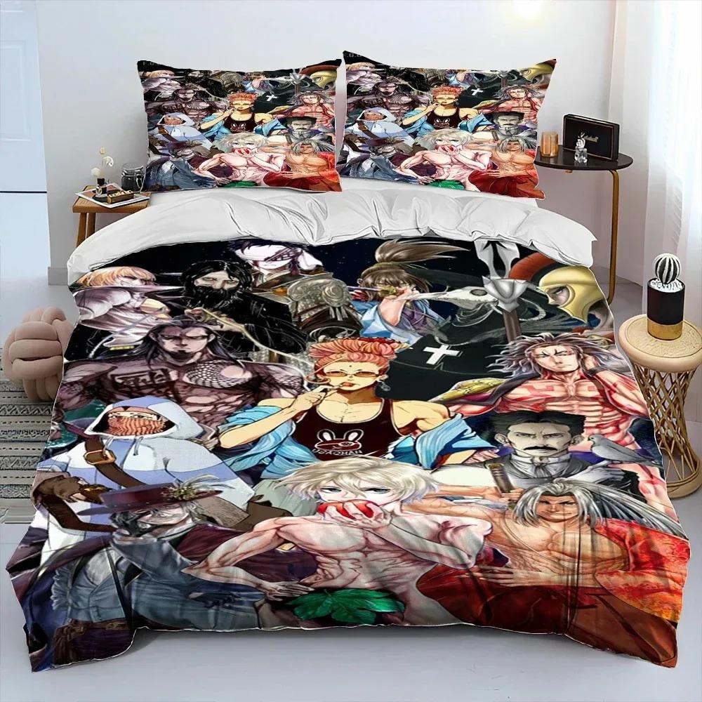 3D Anime,Record of Ragnarok,Cartoon Comforter Bedding Set,Duvet Cover Bed Set Quilt Cover Pillowcase,king Queen Size Bedding Set