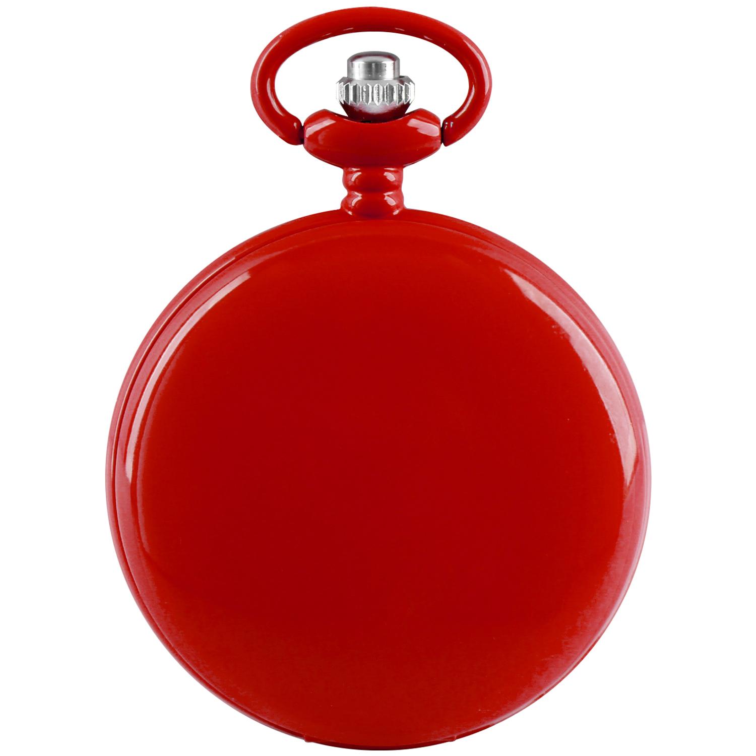 

Cute Mini Red Macaron Men s and Women s Quartz Pocket Watch Vintage Fashion Necklace Jewelry Student Gift