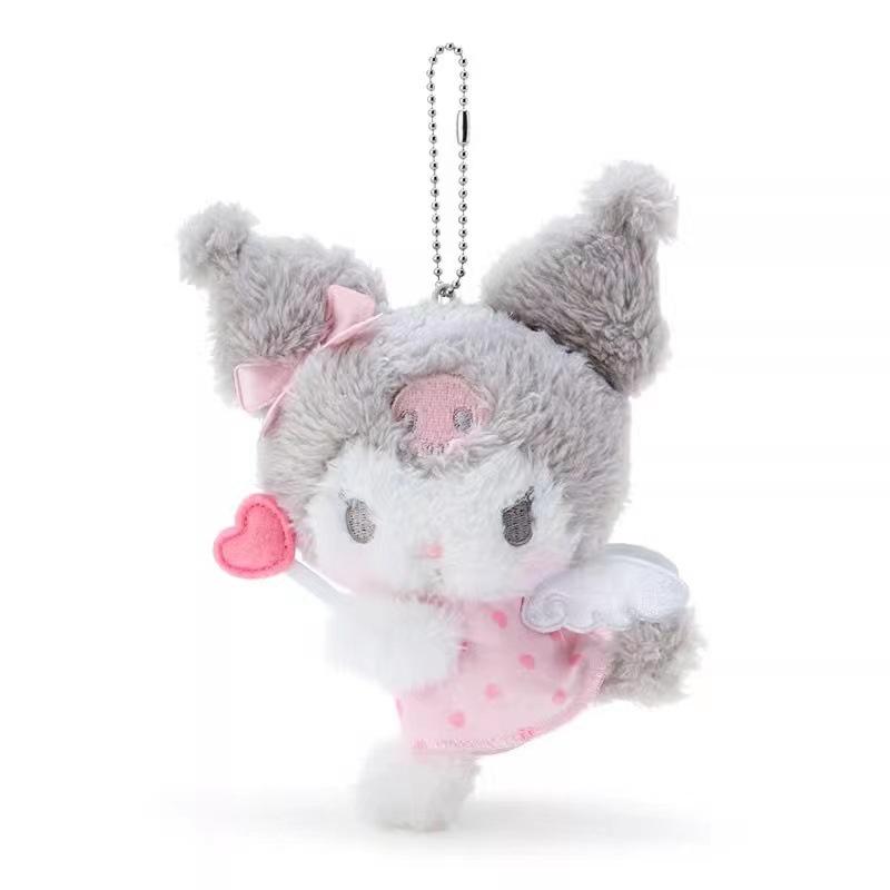 Sanrio Plush Cinnamon Toy Keychain Home Decoration Girl Birthday Doll Present