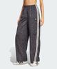 Pantaloni Satinati a Gamba Larga - Leopardo: Carbone / Ka2667