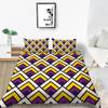 3D Bedding Set Microfiber Fabric Quilt Cover and Pillowcase 2 or 3 Pieces of Graphic Printing Full-size Washable and Comfortable Bedding