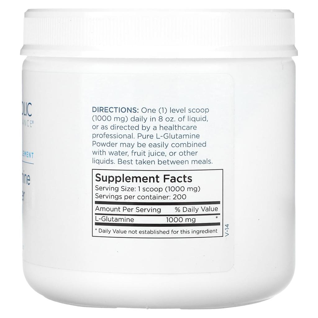 Metabolic Maintenance L-Glutamine Powder, 7 Oz (200 G)