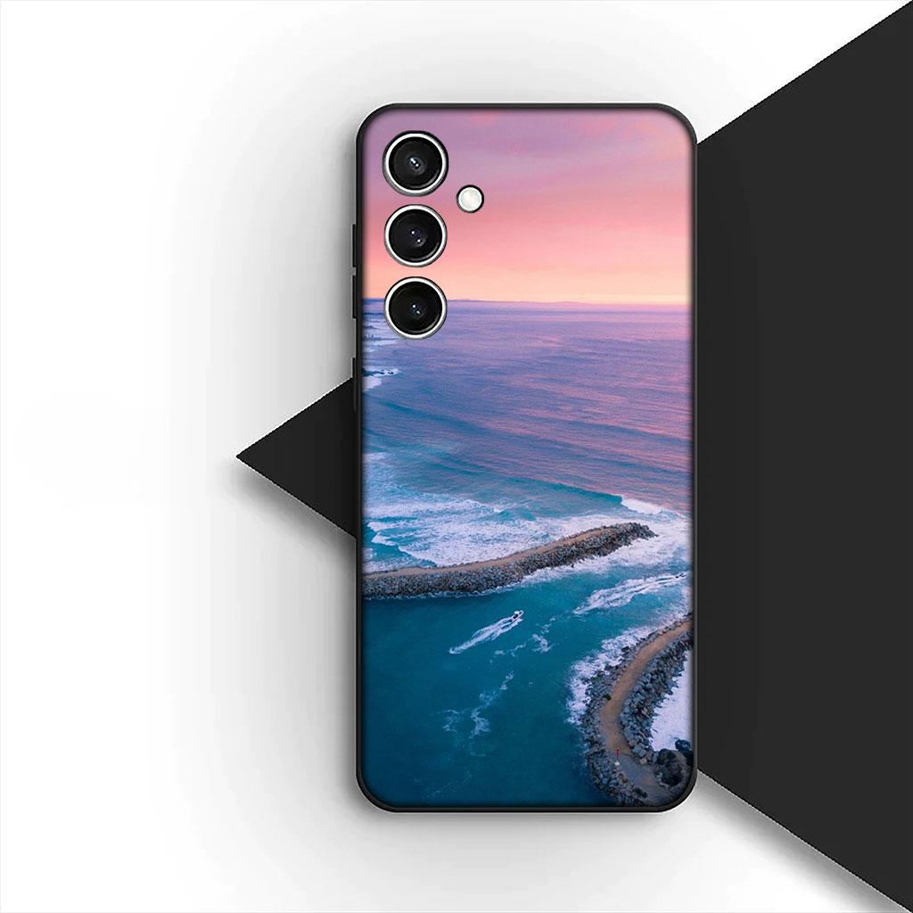 Phone Cover for Xiaomi Poco C75 C65 C71 C85 X7 X6 M7 F7 F8 Ultra F6 Pro Case Mountain Sea Beach Travel Shell Starfish Star