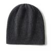 Cashmere Hat Autumn and Winter New Women's Color Matching Strip Warm Fashion Knitted Hat Casual Bag Head Flanged Hat