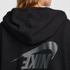 Nike Hooded Zipper Letter Logo Printed Long Sleeve Sweatshirt Women sweatshirt Gray FV7516-010