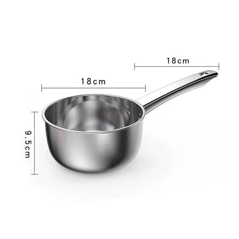 Stainless Steel Water Ladle Soup Ladle Spoon Bath Rinse Cup Water Dipper Handle Water Scoop Canning Ladle Hair Washing Kitchen