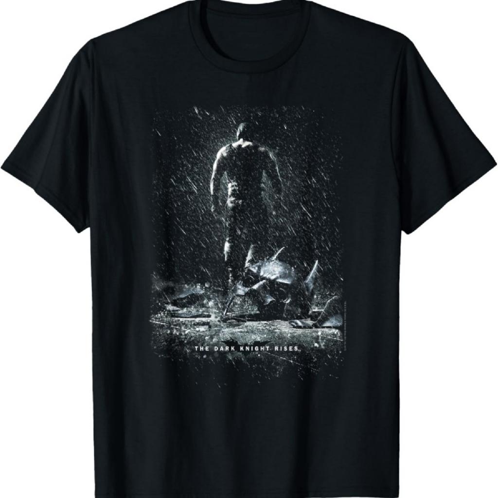 Batman Dark Knight Rises Bane Rain Poster T-Shirt