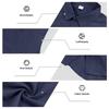 Men's European and American Linen Casual Short-Sleeve Button-Down Shirt & Vest Shorts Set