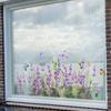 Floral Window Clings Window Decals Easy Damp-apply Installation