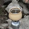 Collapsible Camping Kettle For Hiking, Backpacking & Outdoors, Folable Pot With Lid