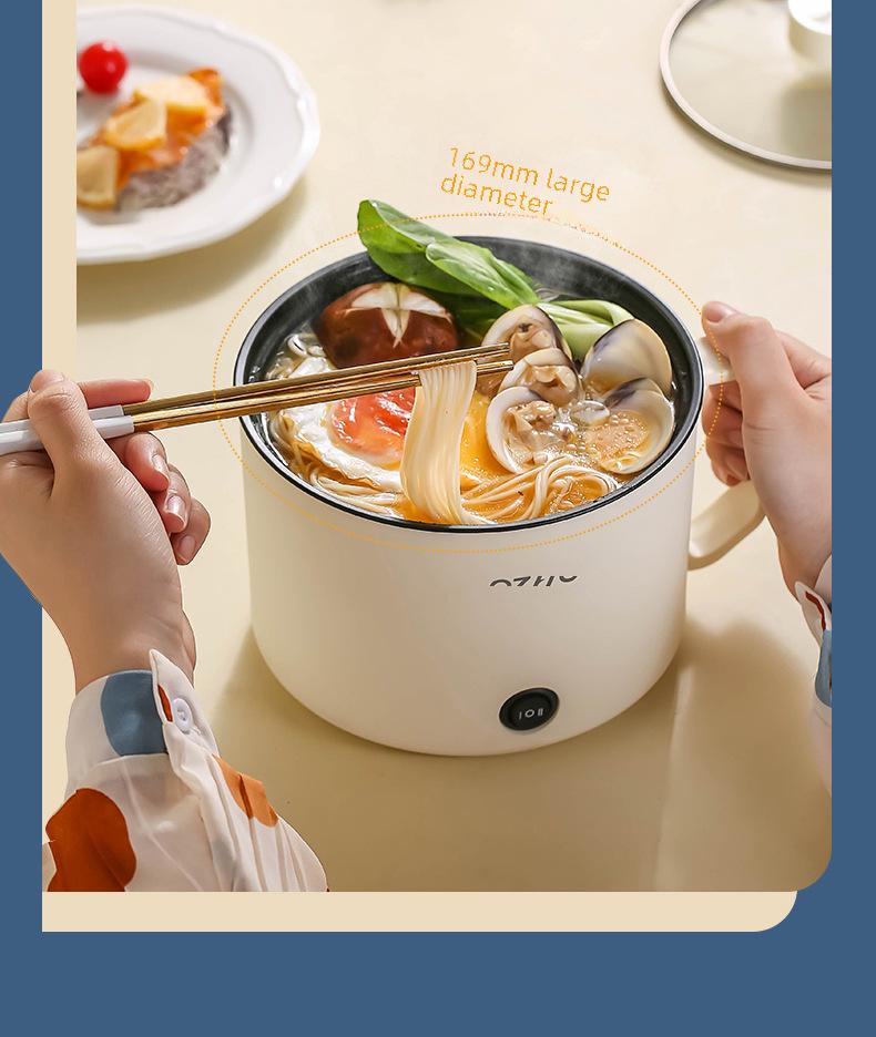 Kompakter Multifunktions-Elektrokocher für Studentenwohnheime – Ideal für Nudeln und Braten