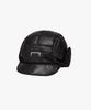 GOALSTUDIO Superball Quilted Earflap Cap-Black