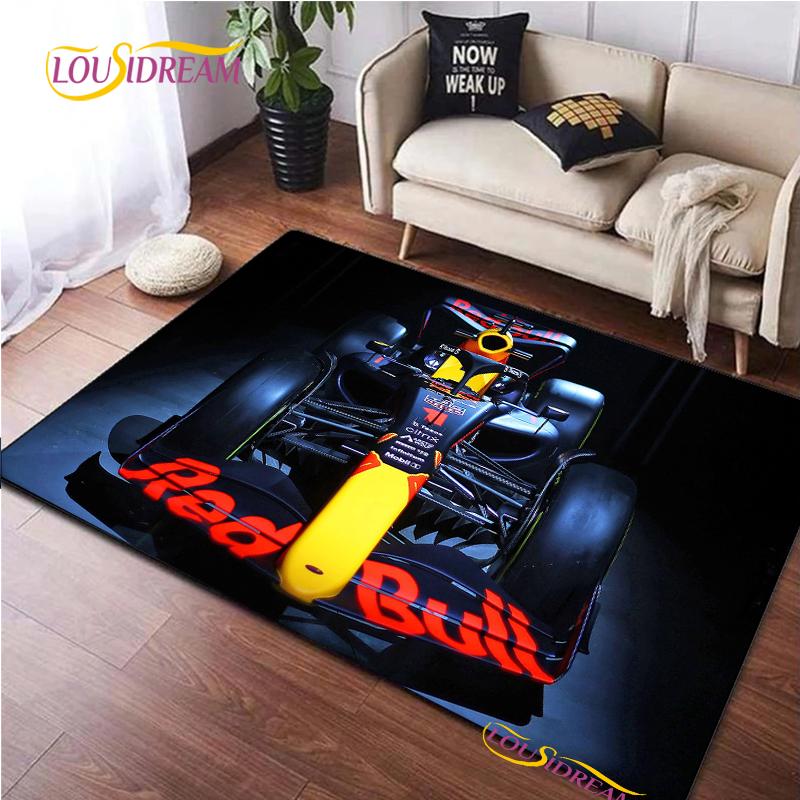 Racing Car Pattern Rug for Bedroom Living Room Carpet for Kitchen Floor Mats Home Decor Alfombra Kid Play Non-Slip Floor Pad Rug