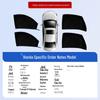 Car Window Sunshade & Anti-Mosquito Mesh Curtain for Privacy and Insect Protection