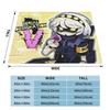 Cartoon Murder Drones Anime Blanket Flannel Summer Autumn Winter Breathable Ultra-Soft Throw Blanket for Bed Travel Rug Piece
