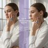 2Pcs/Set Trendy Sparkling Acrylic Rhinestone Open Ring For Women Personalized Geometric Chunky Finger Ring Jewelry Gift