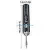 Y5GD Lightweight USB Charged Wireless Soldering Tool 260-420℃ for DIY Projects