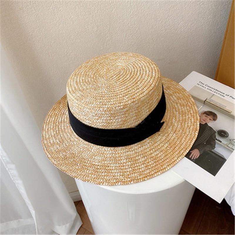 Hat Summer Sun Hat Women's Sun Protection Big Brim Hat Travel Beach Straw Straw Hat Women's Fashion Versatile Sun Hat