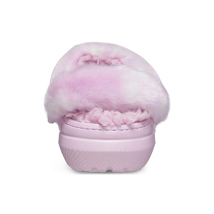 Crocs Classic Fur Sure Clogs Ballerina 'Pink White' 207303-6SU
