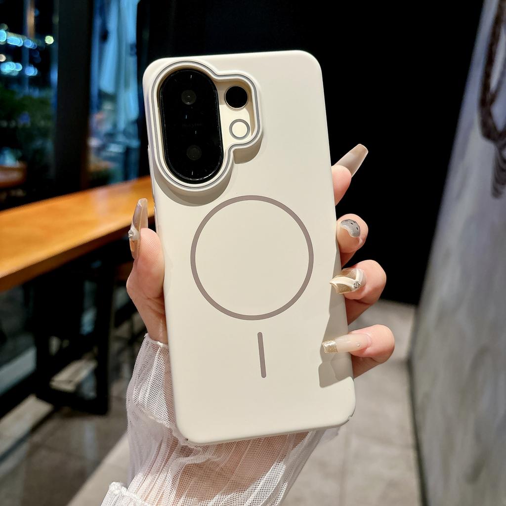 Luxe Mat Hard PC Magnetische Case Voor VIVO X200 X100 X90 S30 S20 S19 IQOO 13 12 Pro Mini Ultra Voor Magsafe . Ultra Dunne Cover