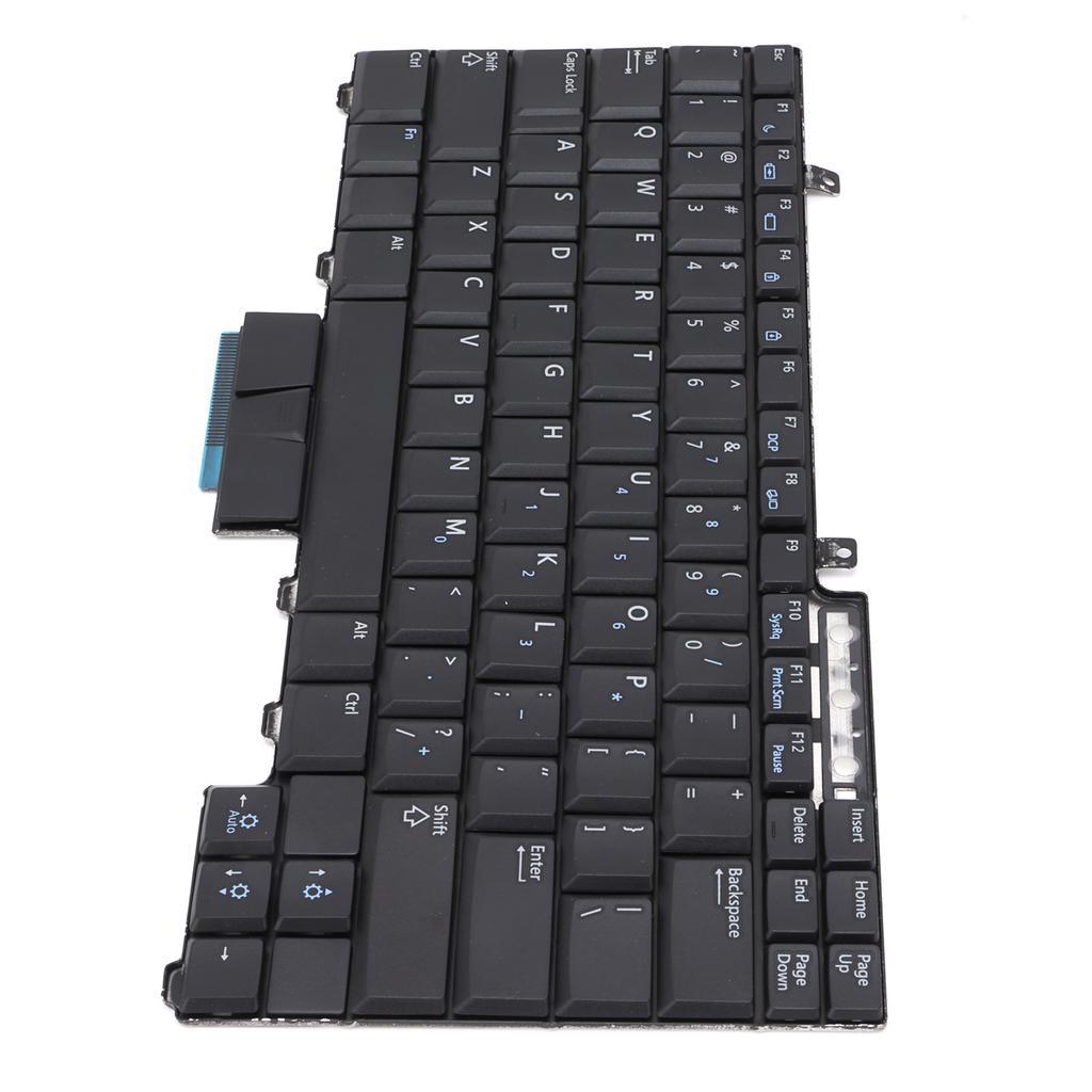 Replacement Keyboard Durable Convenient Replace Keyboard for DELL E6400 E6410 M4400 M2400 E6500Black
