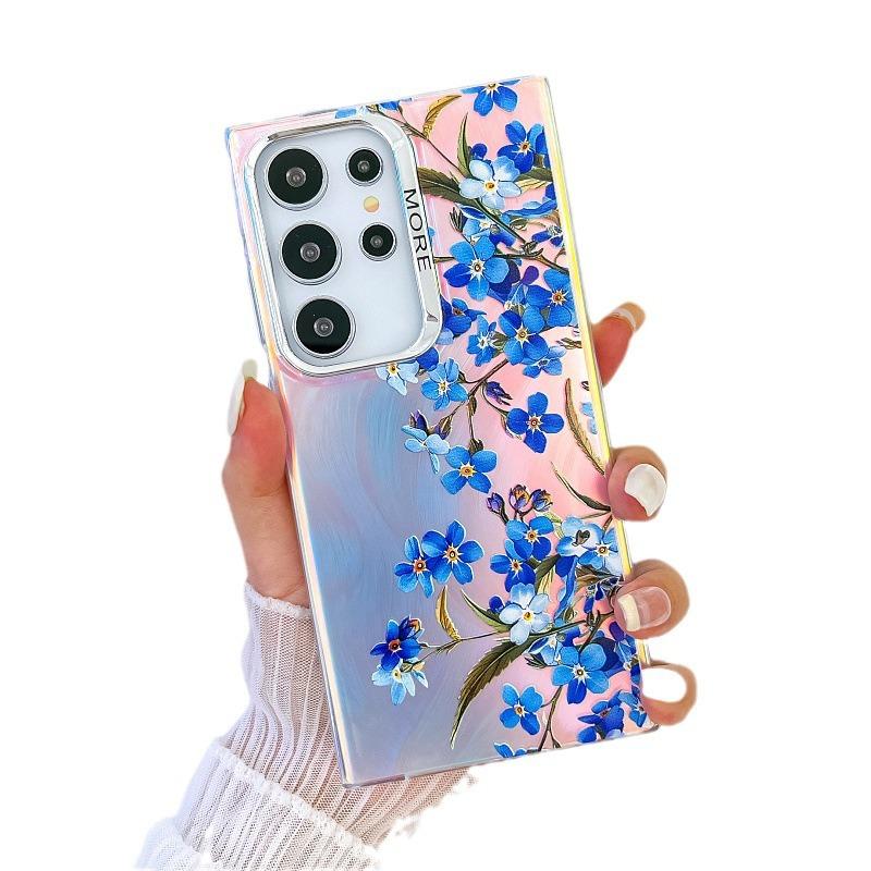 Geeignet für Samsung S24ultra Handyhülle Imd Bunt S25plus Galvanisiert Laser A55 5G Schutzhülle