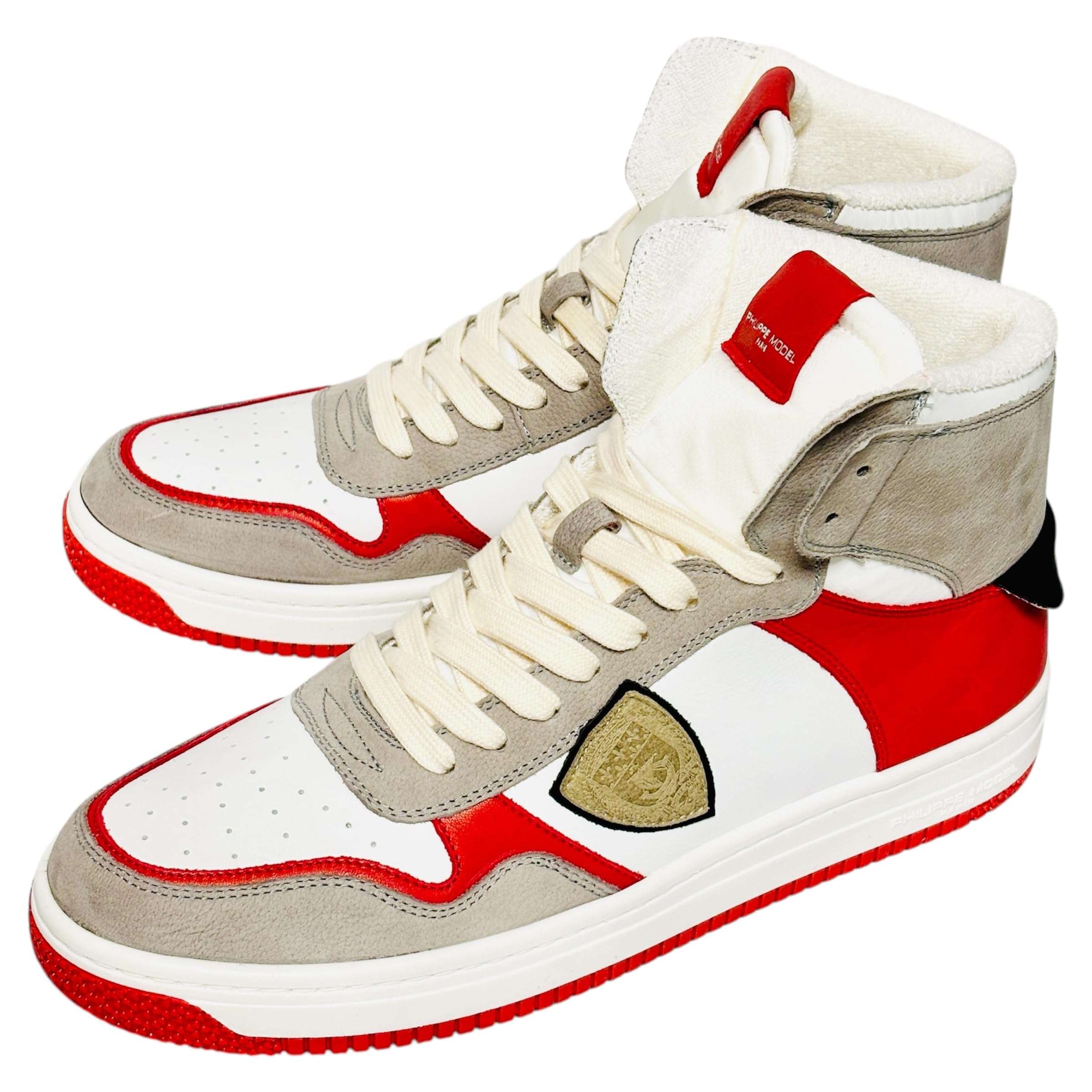 

Кроссовки Philippe Model PARIS Кожаные кроссовки LYHU Z001 Японская обувь [Philippe Model] Мужские Серо-красно-белые, Материал, (Красный, Размер, Взрослый, Числовой,