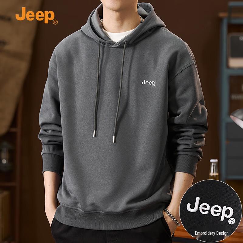 Jeep Men's Hooded Sweatshirt