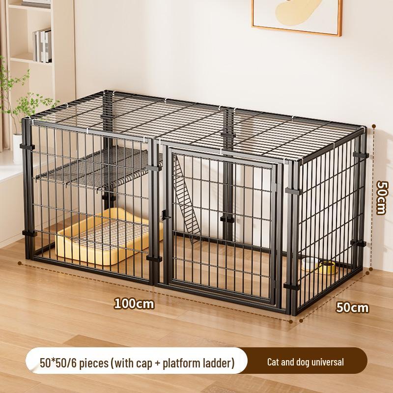 Anti-Escape Dog Cage: Large Space Training House for Teddy and Corgi Dogs