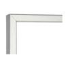 Wall Mirror 30 X 120 Cm Silver MDF Wood (2 Units)