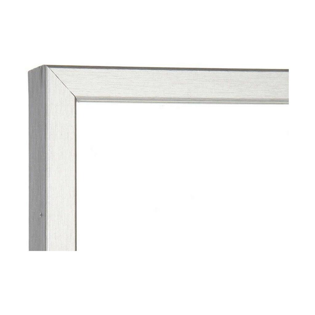 Wall Mirror 30 X 120 Cm Silver MDF Wood (2 Units)