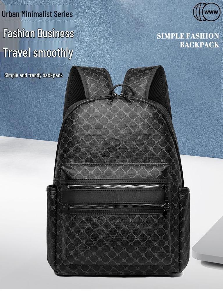 Rucsac Retro Pled Trendy European & American 2025 - Geantă de Călătorie Casual Fashion