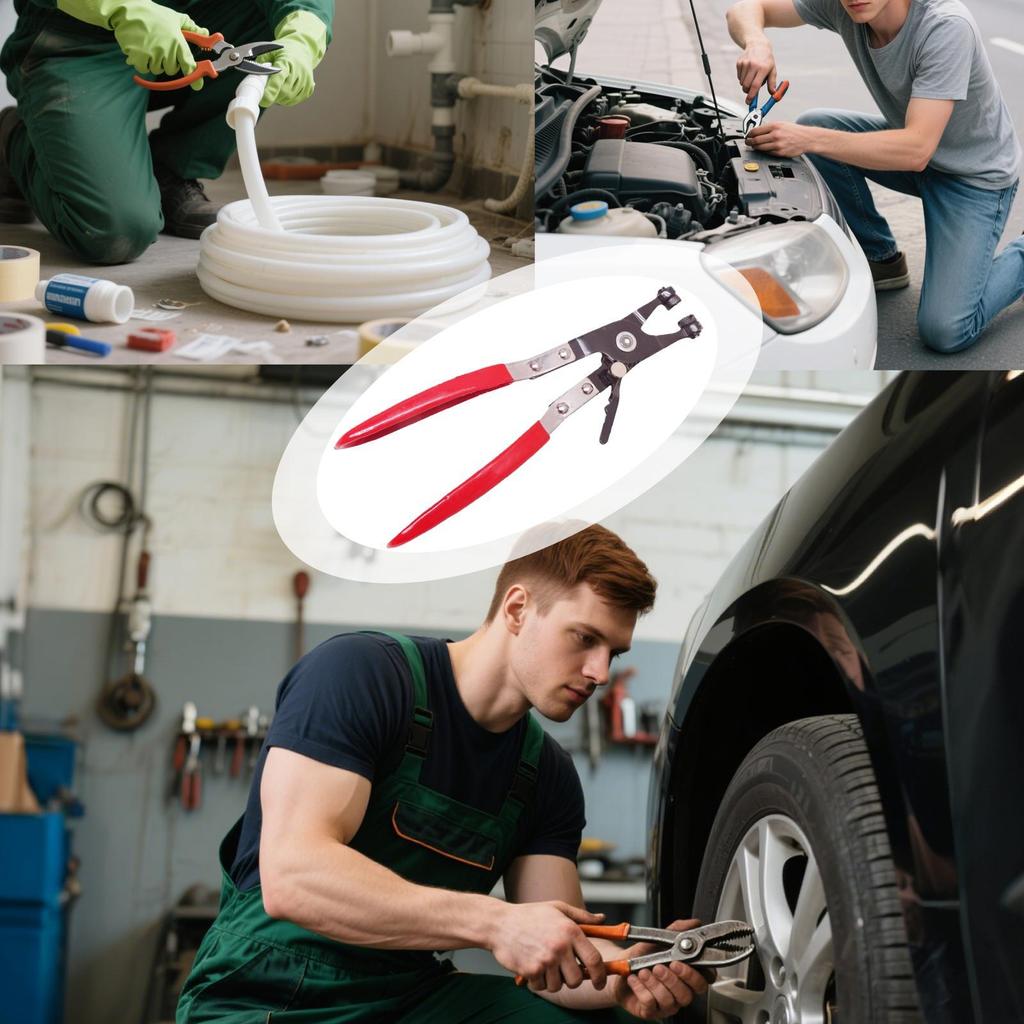 Electrical Connector Pliers Straight-Type Hose Pliers Automotive Separator Connect Tool Vehicle Maintenance For Tanks Pumps Heat