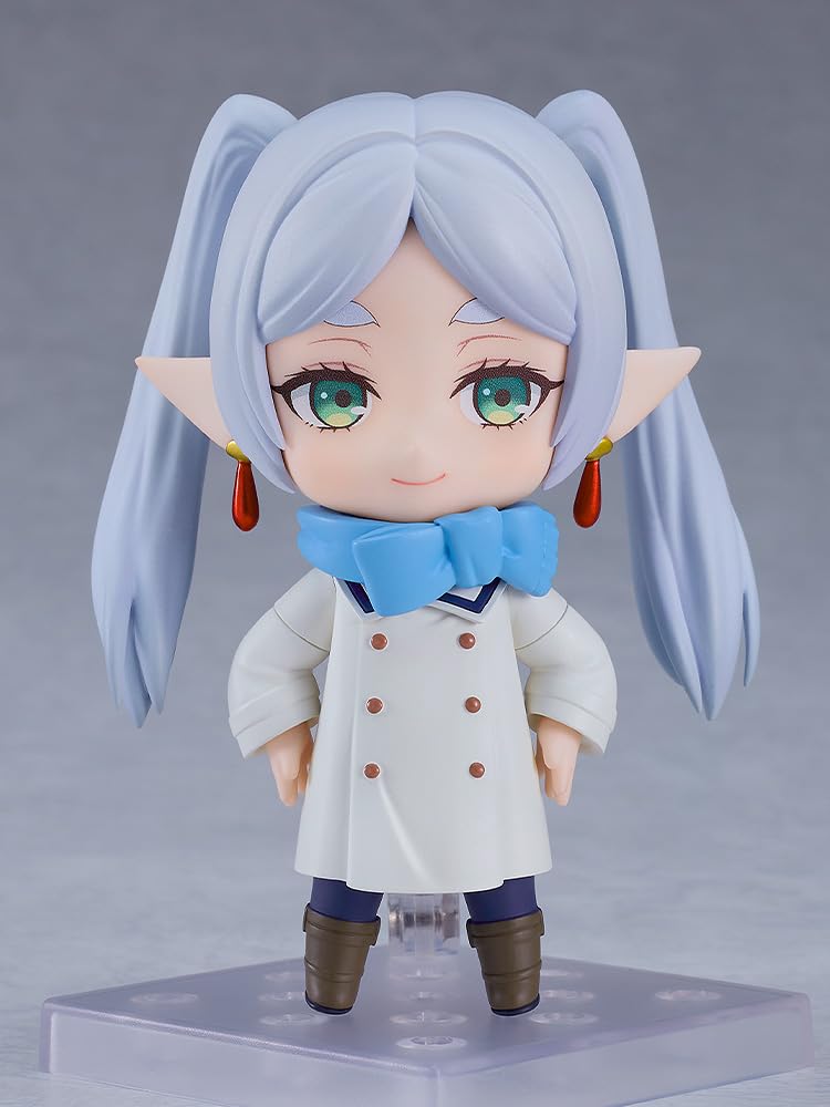 Nendoroid Funeral of Freiren Freiren Winter Uniform Plastic Painted Movable Figure Ver. Non-scale