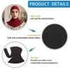 Newest Instant Hijab With Bandage Solid Color Woman Muslim Hijab Islamic Turban Full Cover Head Wraps Female Headband Shawl
