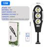 New LED Solar Powered Outdoor Garden Street Light with Motion Sensor and Remote Control Waterproof Outdoor Decorative Wall Lamp