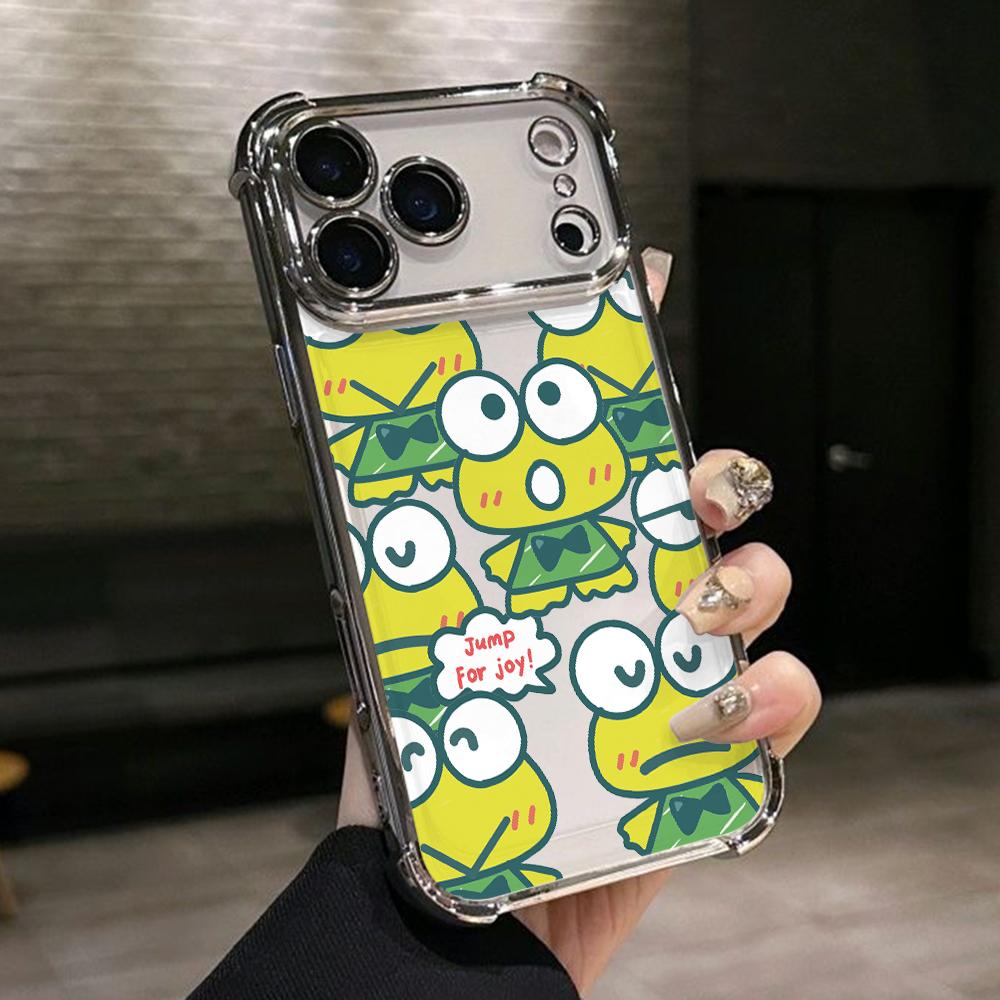 Cute Keroes Keroppies Phone Case for Xiaomi Redmi Note 15 14 13 12 14C 13C 12C 10C Pro Plus 4G 5G Anti-drop Transparent Cover