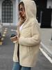Fluffy Fleece New Women's Autumn Winter Cardigan Long Sleeve Zip-Up Loose Plush Coat Women