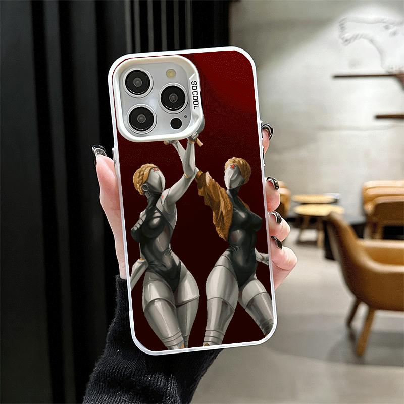 Atomic Heart Game Soft Phone Case for iPhone 15 16 17 Pro Max 17Air 16E 14 Plus 13 12 Mini Shockproof Cover Back Shell