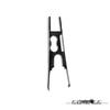 Tantan Carbon Fiber Center Console Cup Holder & Shift Panel for Ford Mustang - Dry Real Carbon Fiber Interior Parts