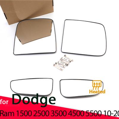 Ajtószárny visszapillantó tükör üveg oldalsó tükör lencse fűtött oldalsó tükör üvege Dodge Ram 1500 2500 3500 4500 5500 2010-
