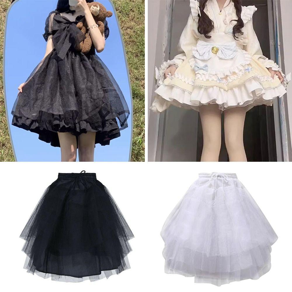 Without Hoop Petticoat Short Crinoline Skirt Fashion Underskirt Crinoline