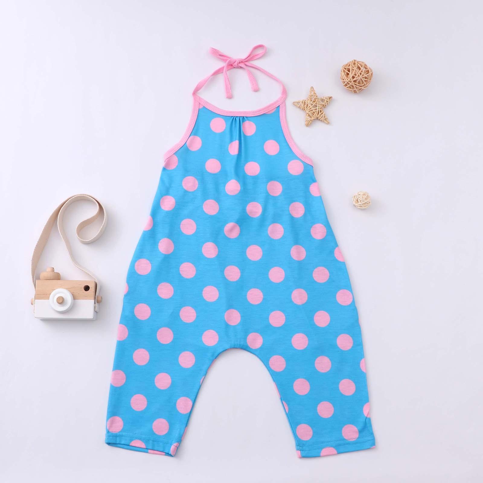 

Детская одежда, летний комбинезон на слинге с принтом для девочек, милый комбинезон 120