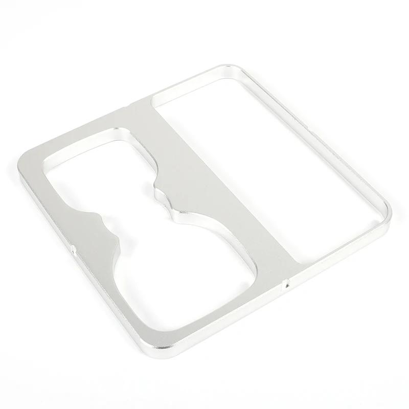 Aluminum For Land Rover Defender 90 110 130 2020-2026 Car Center Control Panel Water Cup Holder Heightened Pad Car Accessories