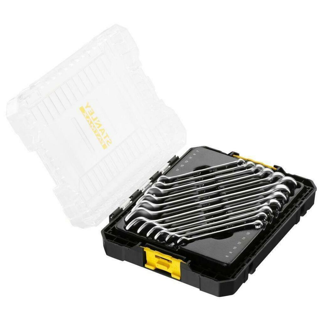 Stanley Pro- Stack Steel Crowfoot Spanner Set (Pack of 12)